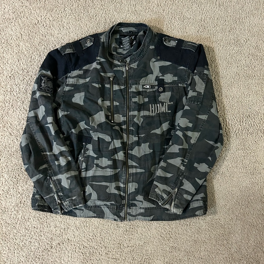 Harley Davidson Camo Jacket